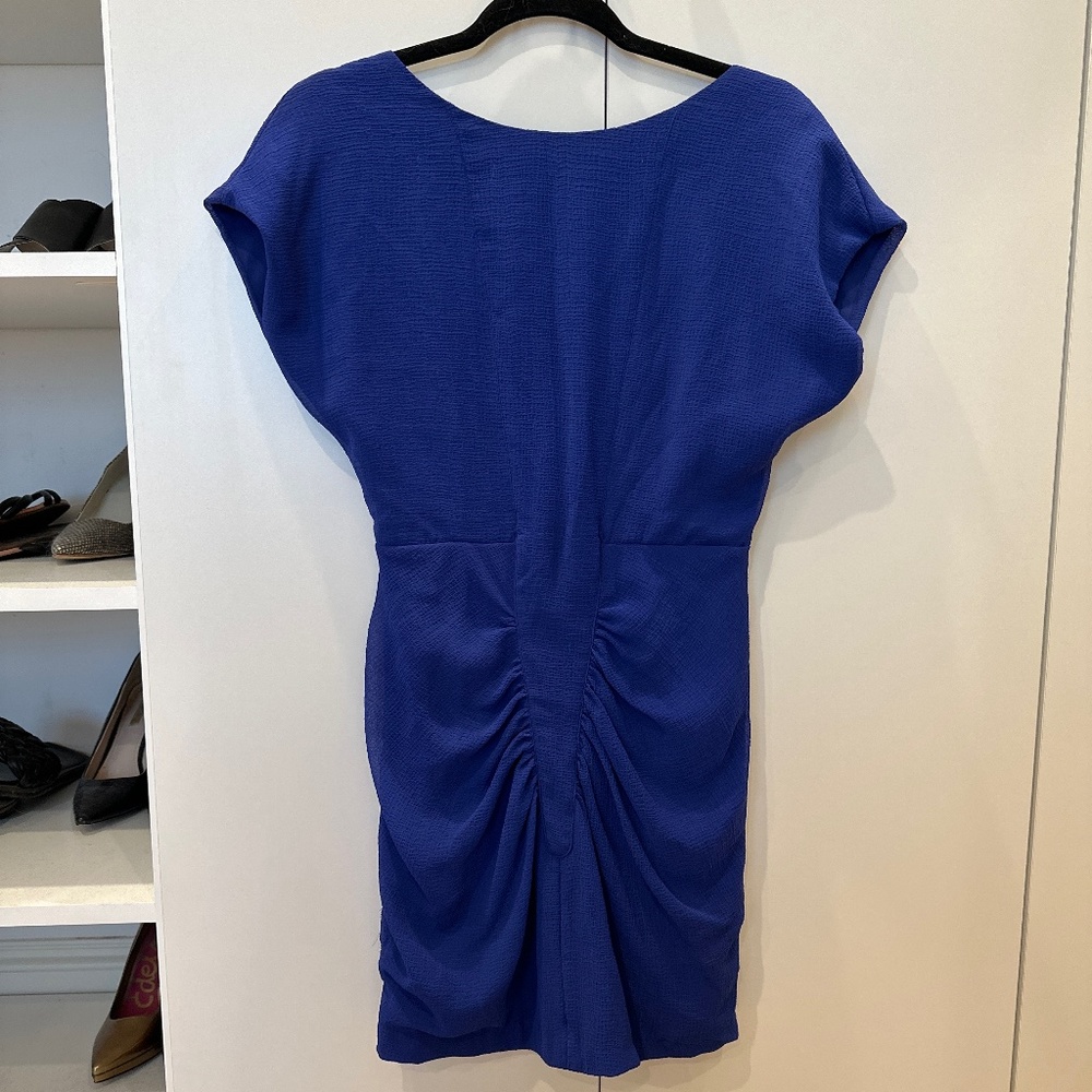 Backless Blue Dress